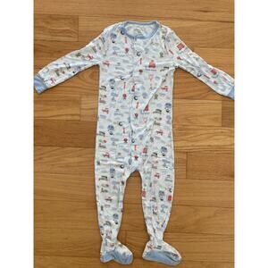 Magnetic Me Up Up And Away Little Racers 18-24 Months Pajamas Footie Sleeper